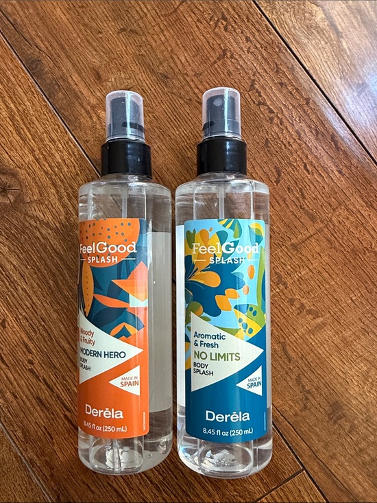 Derela Other - FeelGood Splash Body Splash - No Limits & Modern Hero (Blue, Orange)